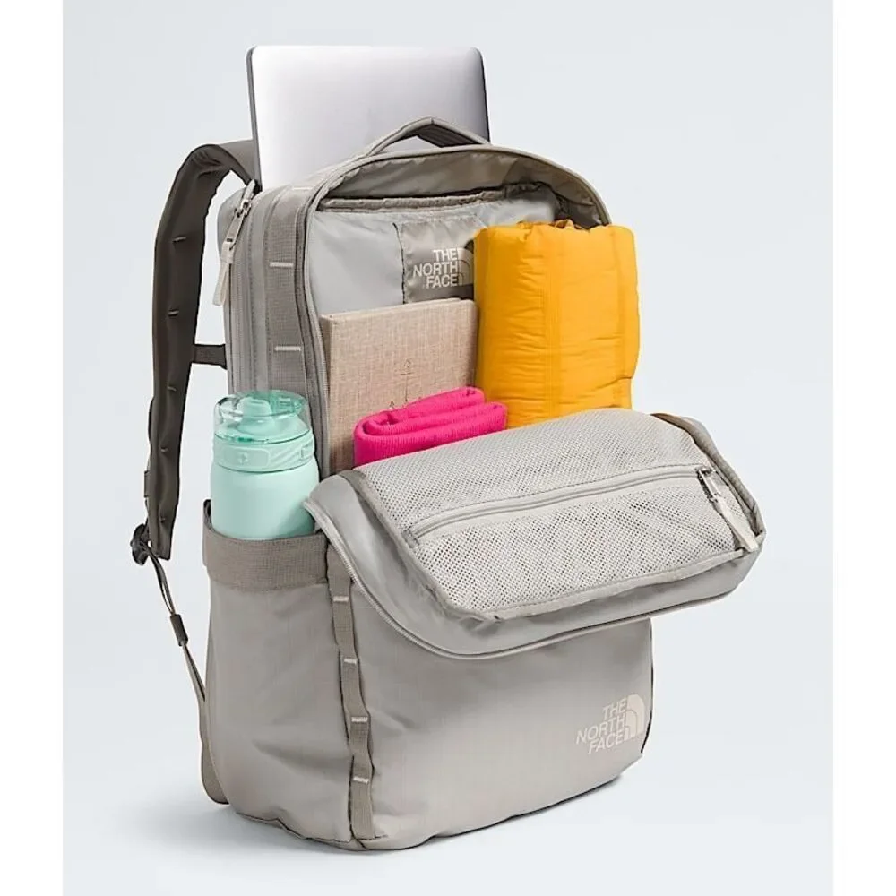 North Face Backpack Base Camp Voyager‎ NEW Daypack Cream Soapstone Stone Slab